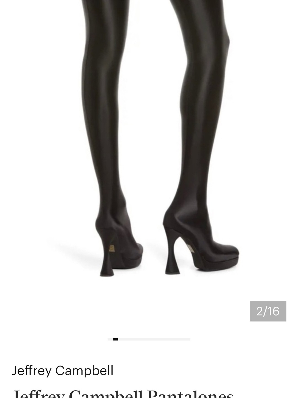 Jeffrey Campbell Black Platform Pumps